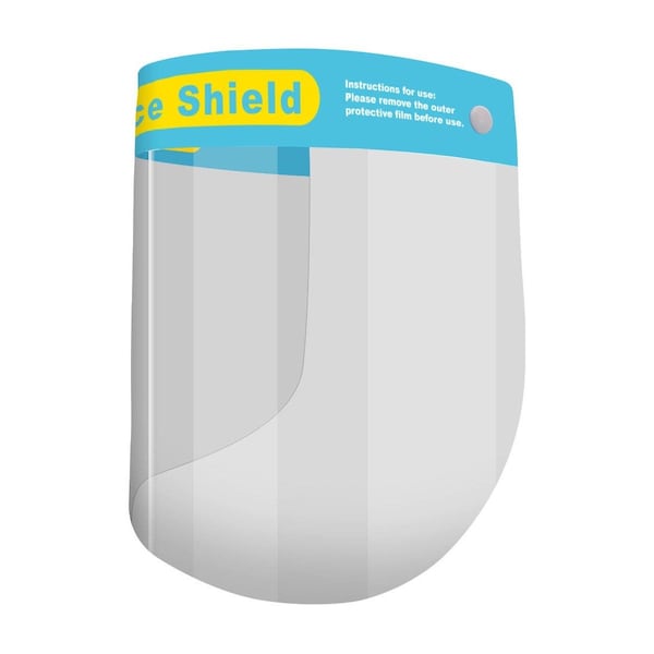 Magid Kids AntiFog Face Shield With Padding And Elastic Headband  5Box - KFS004