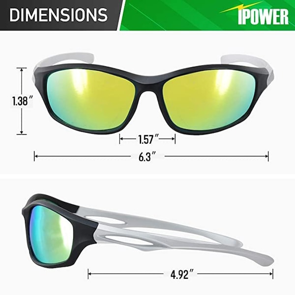 Ipower 2PCS Indoor Hydroponics Grow Room Light Glasses Goggles Anti UV for LED - GLGLSSGREENX2