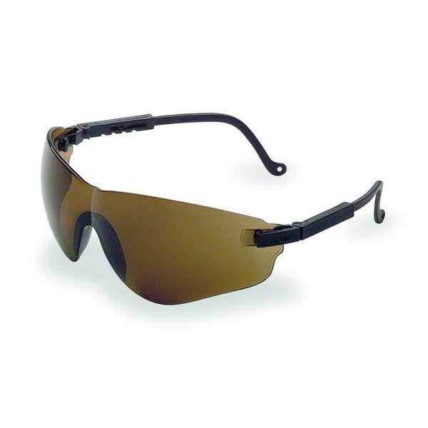 Honeywell Uvex Falcon(R), Safety Glasses Anti-Fog, Amber Lens, Frameless, Wraparound - S4501X