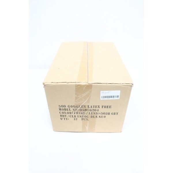 Encon Enfog Box of 12 Clear Lens Safety Goggle - 5058204