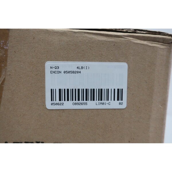 Encon Enfog Box of 12 Clear Lens Safety Goggle - 5058204