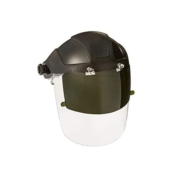 Sellstrom DP4 Series Face Shield ZipKlip Clear AntiFog Flipup Visor - S32163