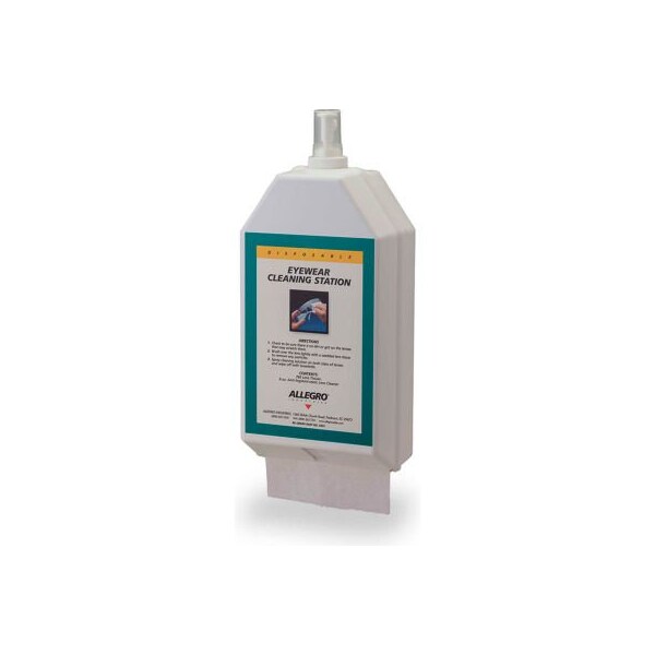 Allegro Industries Allegro 0351 Eyewear Cleaning Station, Disposable, 1 Station - 351