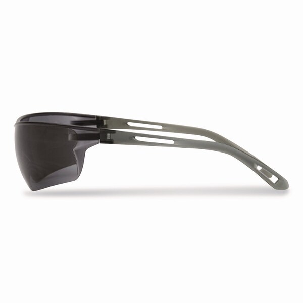 Bouton Optical Zenon Z-Lyte Safety Glasses, Gray Frame, Gray Lens - 250-09-0001