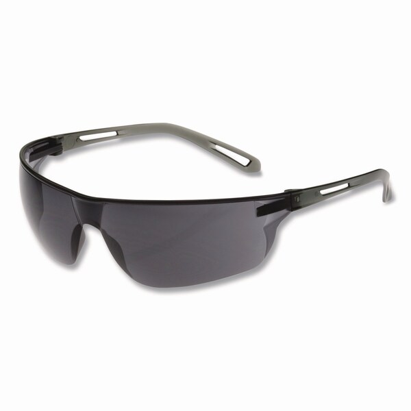 Bouton Optical Zenon Z-Lyte Safety Glasses, Gray Frame, Gray Lens - 250-09-0001