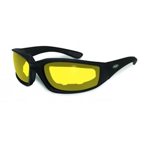 Safety Kickback Z Anti-Fog Glasses With Yellow Tint Lens - KICKBACK Z YT A/F