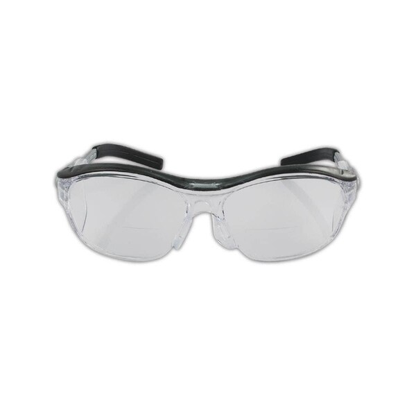 3M Safety Glasses Uncoated, Clear Lens, 1 PR - 10078371620636