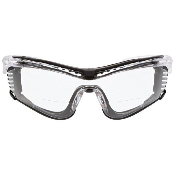 Mcr Safety Checklite CL5, Safety Glasses Anti-Fog &  Anti-Scratch, Clear Lens, Half-Frame, Wraparound - CL5H15PF