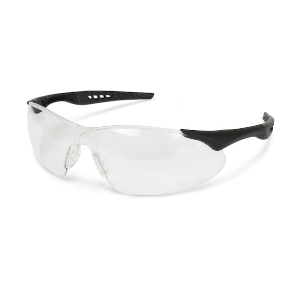 Radians Safety Glasses, Wraparound Clear Polycarbonate Lens, Anti-Fog,  - RK1-11