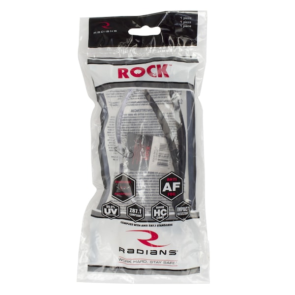 Radians Safety Glasses, Wraparound Clear Polycarbonate Lens, Anti-Fog,  - RK1-11