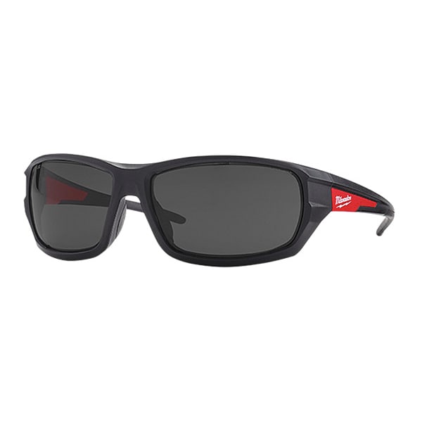 Milwaukee Tool Safety Glasses, Wraparound Smoke Polycarbonate Lens, Anti-Fog, Scratch-Resistant, 12PK - 48-73-2026X12