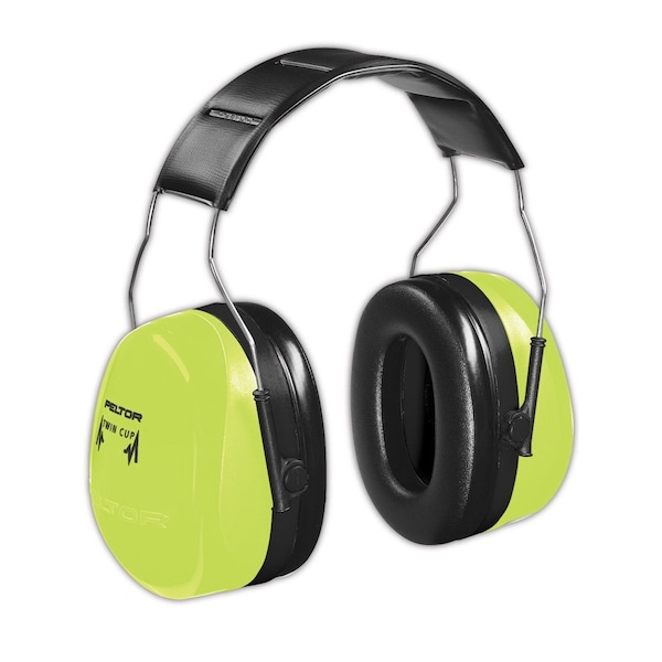 3M Peltor 3M AeroPeltor Twin Cup HighVisiblity Ear Muffs - 10093045981721
