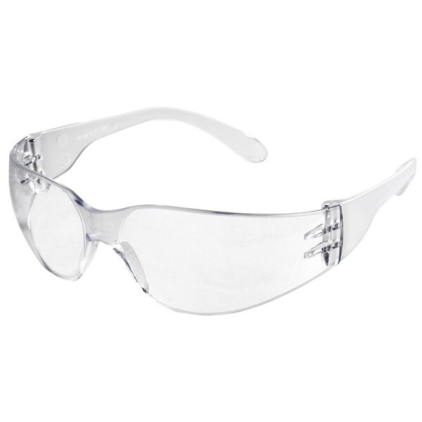 Sellstrom Safety Glasses Anti-Scratch, Clear Lens, Frameless - S70701