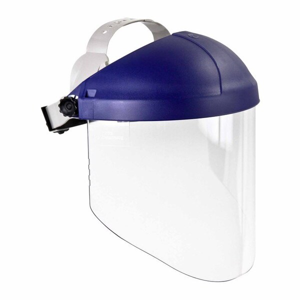 3M Wraparound Face Shield One Size Fits Most Full Length Impact Resistant Reusable NonSterile, 5PK - 82782-00000
