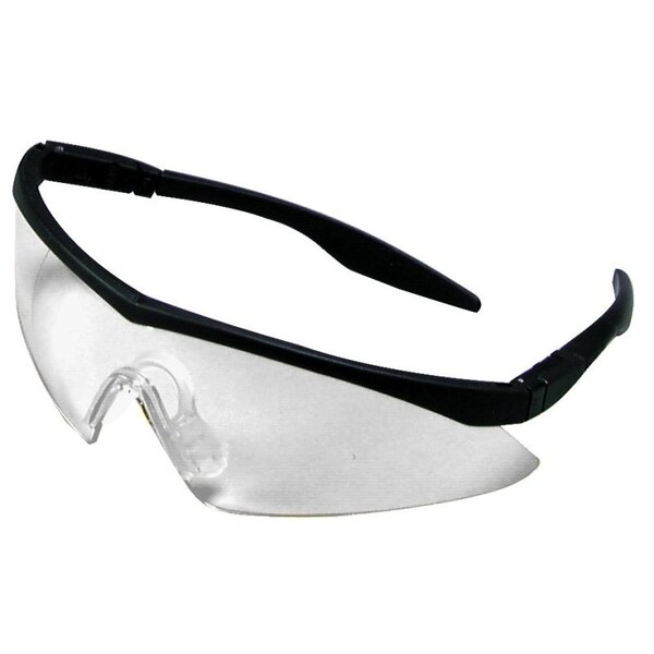 Msa Safety 10049188 Safety Glasses, AntiFog Lens, Black Frame - 10021259