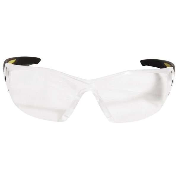 Edge Eyewear Delano G2, Safety Glasses Anti-Scratch, Clear Lens, Frameless, Wraparound - SD111-G2