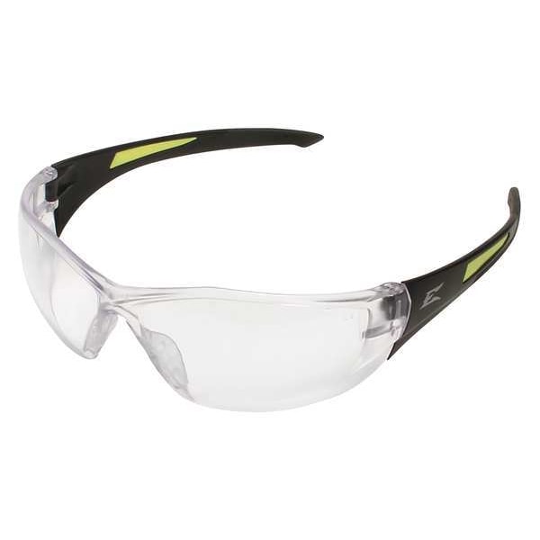 Edge Eyewear Delano G2, Safety Glasses Anti-Scratch, Clear Lens, Frameless, Wraparound - SD111-G2