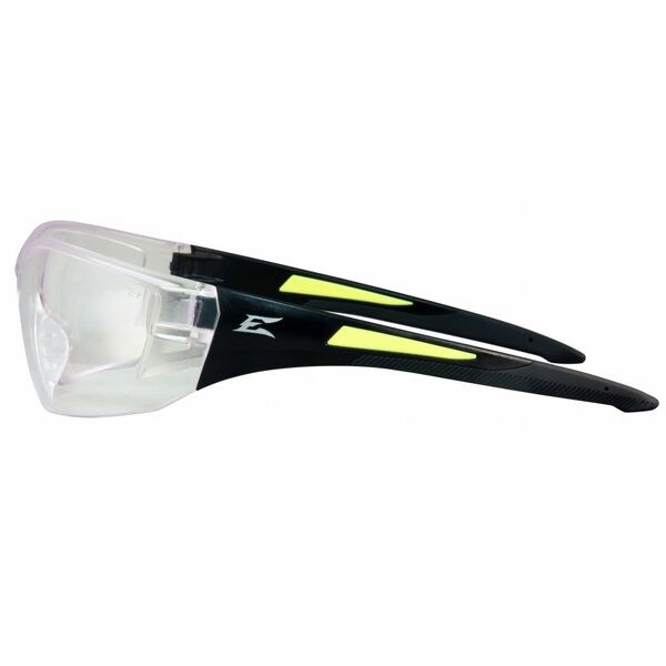 Edge Eyewear Delano G2, Safety Glasses Anti-Scratch, Clear Lens, Frameless, Wraparound - SD111-G2
