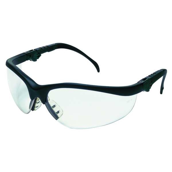 Mcr Safety Klondike Plus, Safety Glasses Anti-Fog &  Anti-Scratch, Clear Lens, Half-Frame, Wraparound - KD310AF