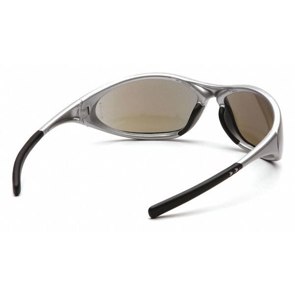 Pyramex Zone II, Safety Glasses Anti-Scratch, Blue Mirror Lens, Full-Frame, Traditional - SS3375E