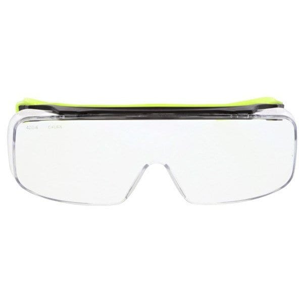 Mcr Safety Klondike OTG, Safety Glasses Anti-Fog &  Anti-Scratch, Clear Lens, Half-Frame, OTG - OG220PF420