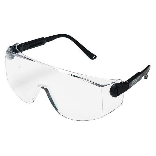 Pyramex Defiant, Safety Glasses Anti-Scratch, Clear Lens, Frameless, Wraparound - SB1010S