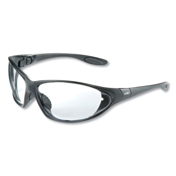 Honeywell Uvex Seismic Sealed Eyewear, Black Polycarbonate Frame, Clear Polycarbonate Lens - S0600HS