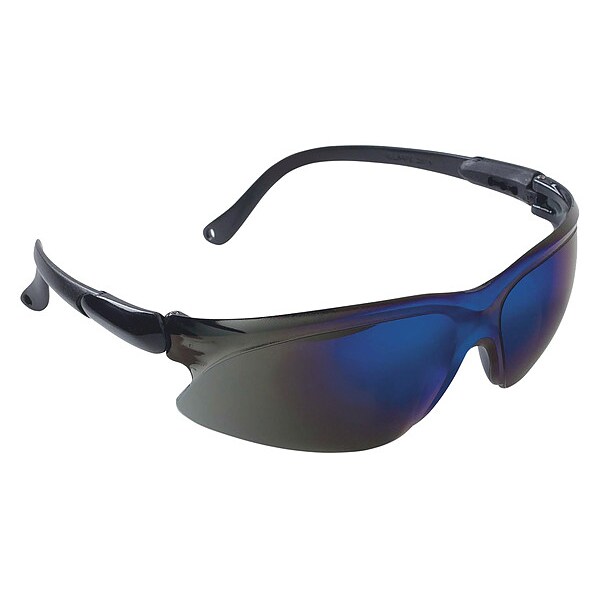 Kleenguard V20 Visio, Safety Glasses Anti-Scratch, Blue Lens, Half-Frame, Wraparound - 14475