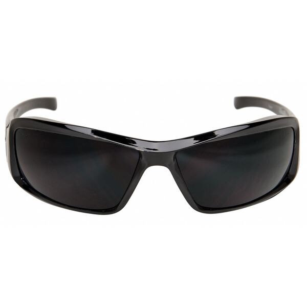 Edge Eyewear Brazeau, Safety Glasses Anti-Scratch, Gray Lens, Full-Frame, Wraparound - XB116-A2