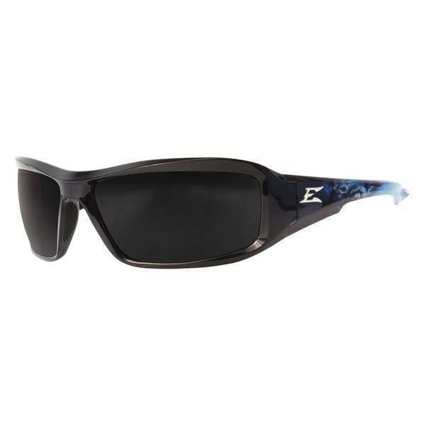 Edge Eyewear Brazeau, Safety Glasses Anti-Scratch, Gray Lens, Full-Frame, Wraparound - XB116-A2