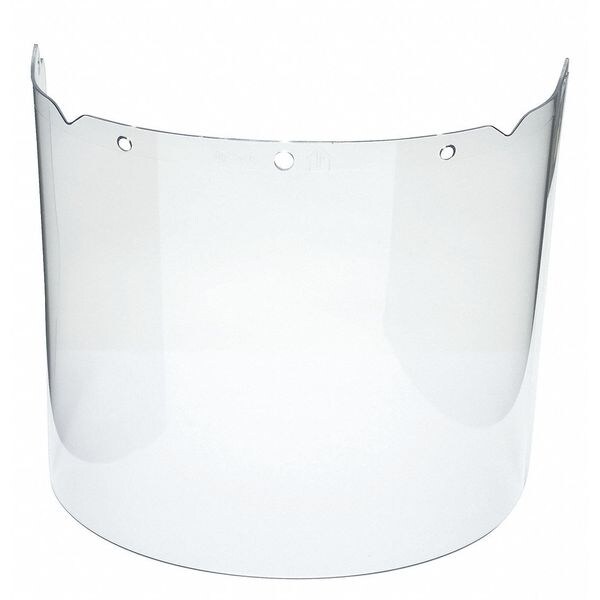 Msa Safety Visor, Clear Visor, Propionate, Anti-Fog ; Anti-Scratch Lens, clear - 10115855