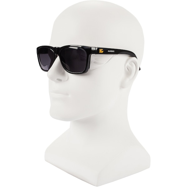 Kleenguard Maverick, Safety Glasses Anti-Fog, Smoke Lens, Full-Frame, Traditional - 49311