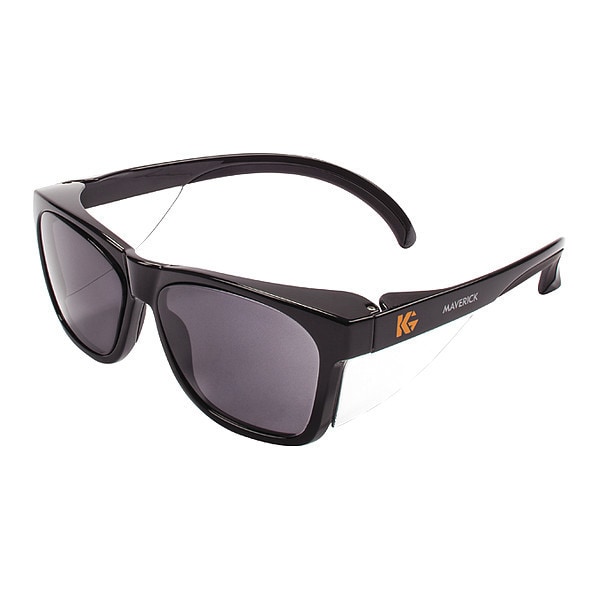 Kleenguard Maverick, Safety Glasses Anti-Fog, Smoke Lens, Full-Frame, Traditional - 49311