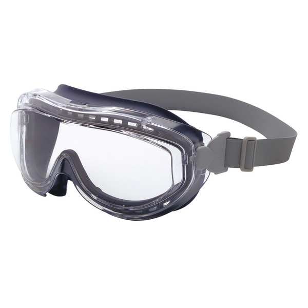 Honeywell Uvex Safety Goggles, Anti-Fog, Hydrophilic, Hydrophobic, Scratch-Resistant, Clear Lens, Indirect Venting - S3400HS