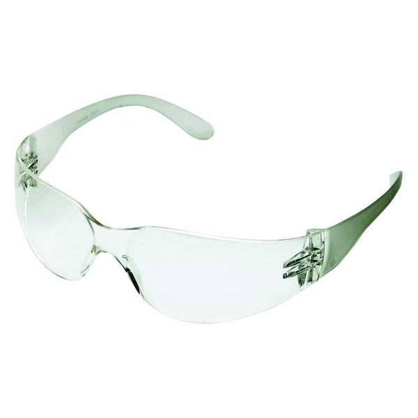 Condor Safety Glasses, Condor V, Anti-Fog, Anti-Static, Anti-Scratch, Frameless, Clear Arm, Clear Lens - 1FYX7