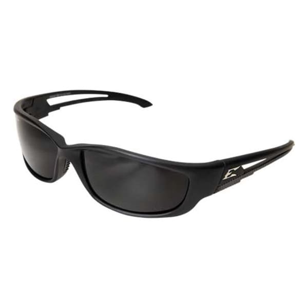 Edge Eyewear Kazbek, Safety Glasses Anti-Scratch, Polarized, Gray Lens, Full-Frame, Wraparound - TSK-XL216