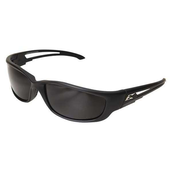 Edge Eyewear Kazbek, Safety Glasses Anti-Scratch, Polarized, Gray Lens, Full-Frame, Wraparound - TSK-XL216