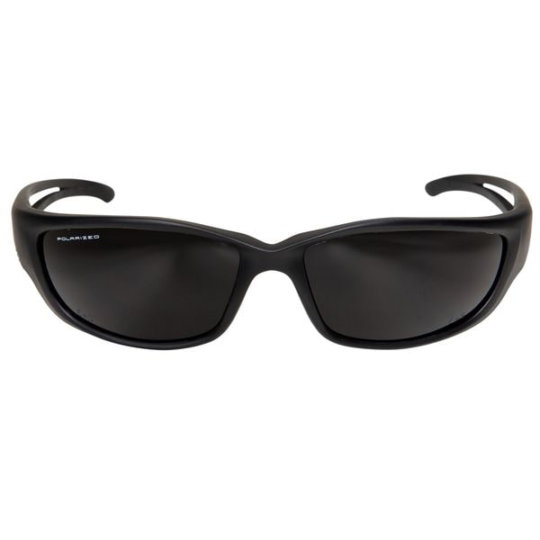 Edge Eyewear Kazbek, Safety Glasses Anti-Scratch, Polarized, Gray Lens, Full-Frame, Wraparound - TSK-XL216