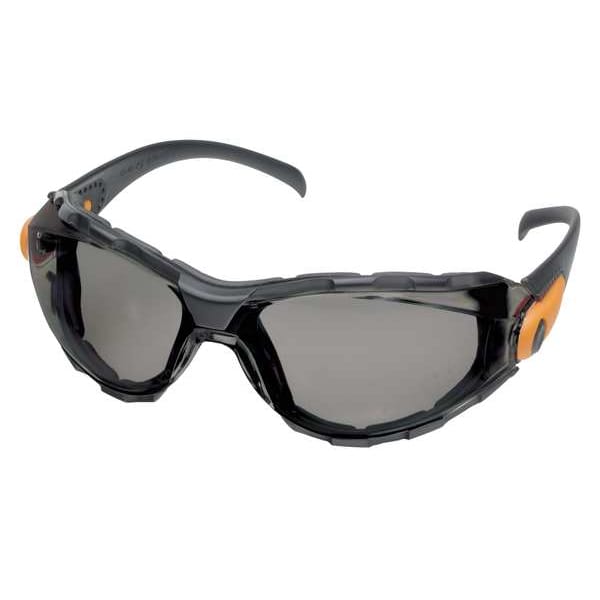Delta Plus Go-Specs, Safety Glasses Anti-Fog &  Anti-Scratch, Gray Lens, Full-Frame, Wraparound - GG-40G-AF