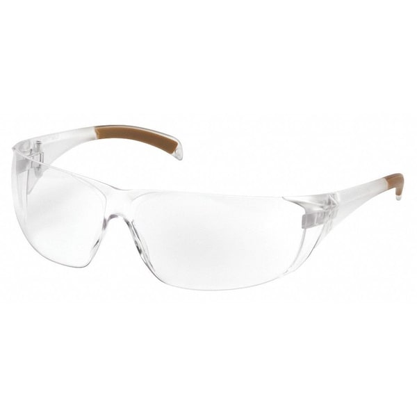 Carhartt Safety Glasses, Carhartt Billings, Anti-Fog, Frameless, Clear Temples, Clear Lens - CH110ST