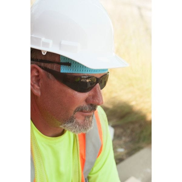 Condor Condor Mini V, Safety Glasses Anti-Scratch, Gray Lens, Frameless, Wraparound - 1ETK5