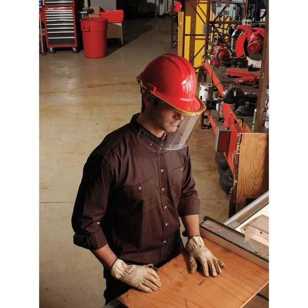 Bullard Visor, Clear Visor, Polycarbonate, Uncoated Lens, clear - 840P