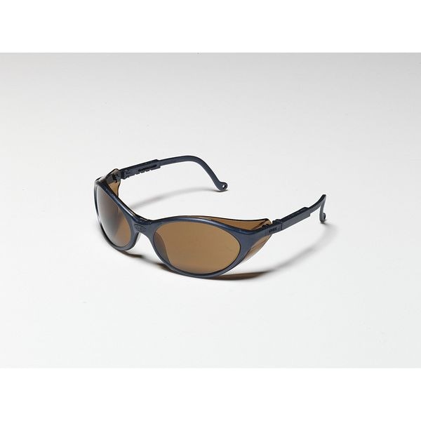 Honeywell Uvex Bandit, Safety Glasses Anti-Scratch, Amber Lens, Half-Frame, Wraparound - S1601
