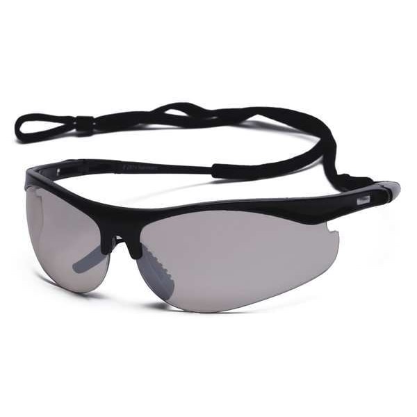 Condor Thecla, Safety Glasses Anti-Scratch, Light Gray Lens, Half-Frame, Wraparound - 30ZC67