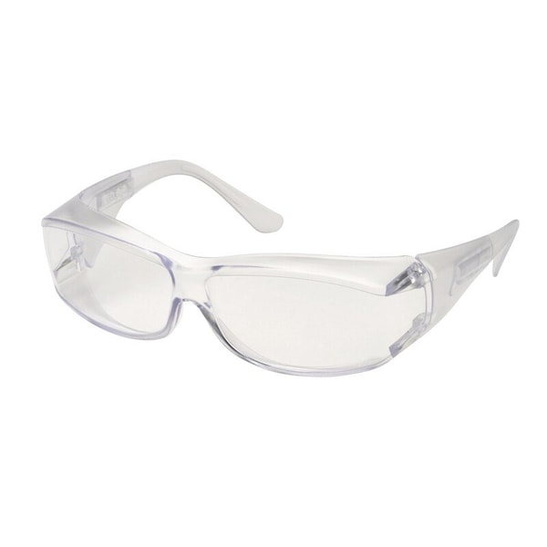 Elvex OVR-SPEC III OVER-THE-GLASS METAL-DETECTABLE EYEWEAR, BLUE 80% VLT AF - SG-57BMD-AF