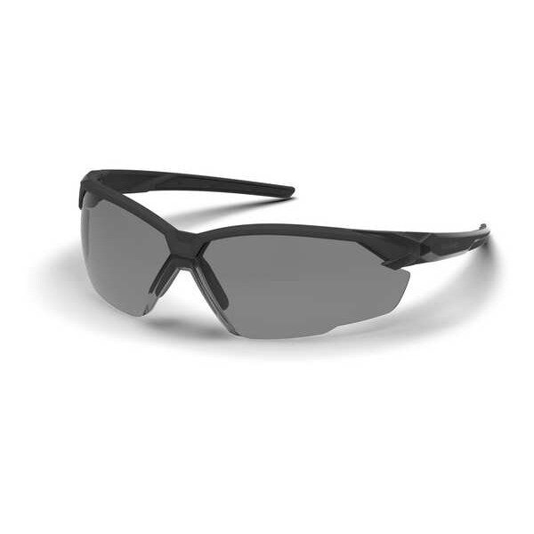 Hexarmor X1, Safety Glasses Anti-Fog &  Anti-Scratch, Gray Lens, Half-Frame, Wraparound - 11-31003-02