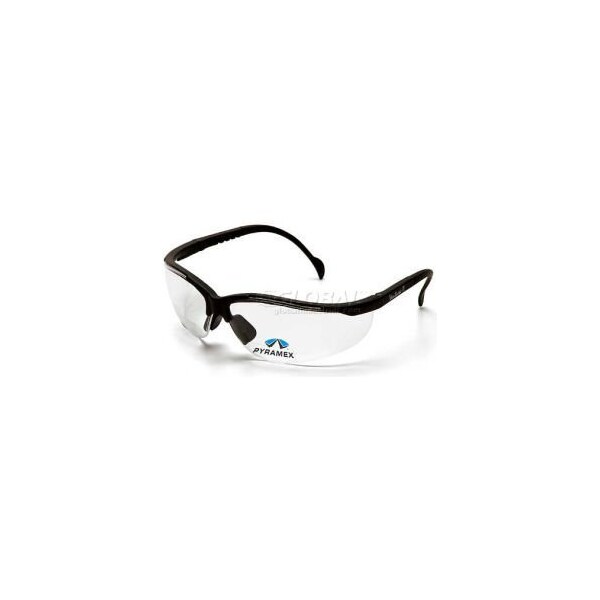 Pyramex V2 Readers Safety Glasses Clear +2.0 Lens , Black Frame - SB1810R20