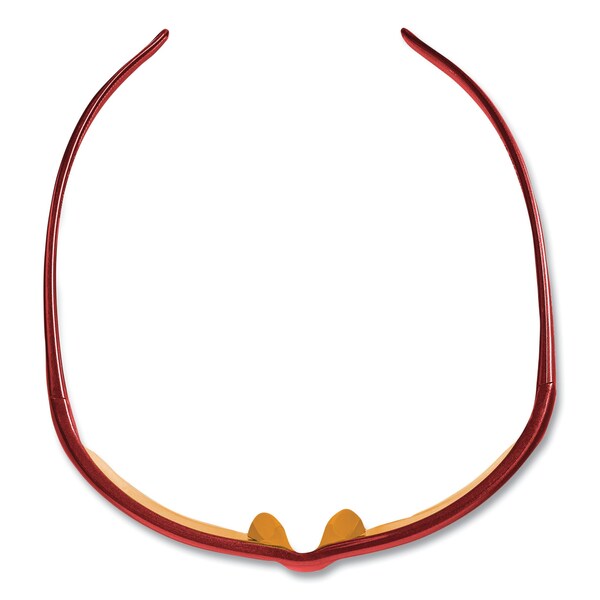 Kleenguard Safety Glasses Anti-Scratch, Amber/Yellow Lens, Wraparound, Wraparound, 12 PK - KCC21299