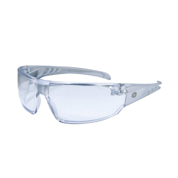 Ge Safety Glasses, Clear Anti-Fog Lens, Clear - GE114CAF