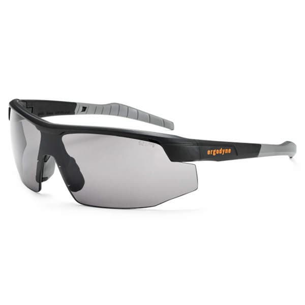Ergodyne SKOLL Anti-Fog Smoke Lens Matte Black Safety Glasses - 59033